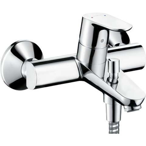 hansgrohe bateria wannowa natynkowa Focus Projection 179 mm chrom z wkładem C2 NOWOŚĆ