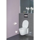 siège de WC evenes Vacacai,blanc Softclose, en plastique thermodurcissable,charnières en acier inoxydable NOUVEAU