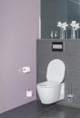 siège de WC evenes Vacacai,blanc Softclose, en plastique thermodurcissable,charnières en acier inoxydable NOUVEAU