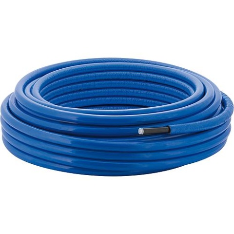 GEBERIT Mepla tubo de sistema ML d16 L:50m redondo preaislado 6mm azul GE601132001 NUEVO