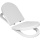 evenes Asiento WC Paru, blanco, softclose, de duroplast, bisagra de acero inoxidable NUEVO