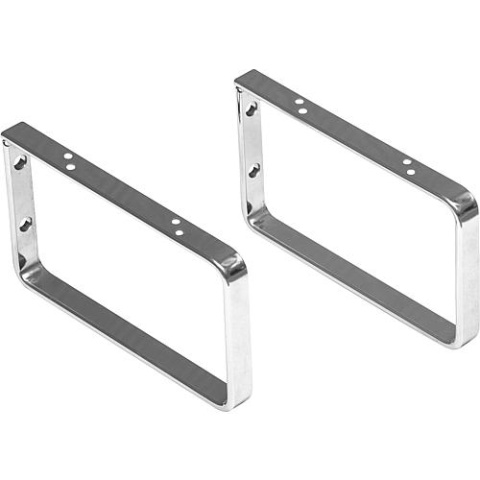 Soporte de pared Evenes adecuado para WT WS9392837-39 cromado, 1 par NUEVO