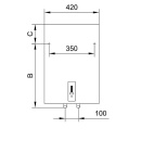 evenes termo eléctrico 80 Ltr tipo OTG 80 S EVE NUEVO