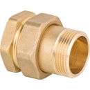 Effebi brass threaded fitting flat sealing, 11/4 ixa NEW