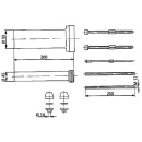 Verlängerungsset für Montageelement 300 mm DN...