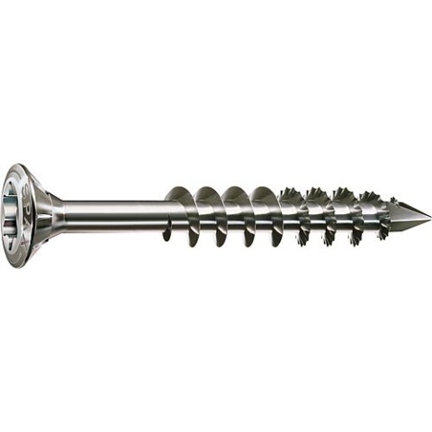 Tornillo de cabeza plana SPAX acero inoxidable A2 rosca parcial T - STAR Plus ø 4,5 x 40 mm, PU 200 piezas 4003530184062 NUEVO