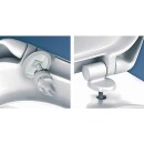 MKW WC seat Twist with stainless steel hinge pergamon...