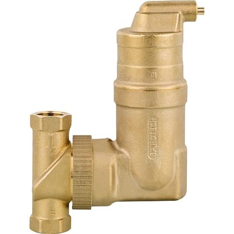 SPIROTECH Microbubble air separator Spirovent RV2, DN20(3/4"")IG, universal NEW