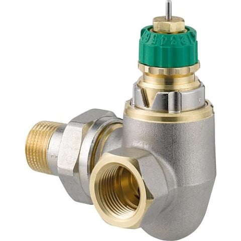 Danfoss Thermostat-Ventilunterteil Danfoss Dynamic Valve RA-DV, DN10(3/8"),Winkeleck rechts 013G7717 NEU