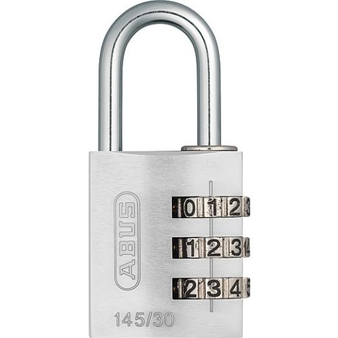 ABUS Aluminium Vorhangschloss Typ 145/40 silber 48814 6 NEU