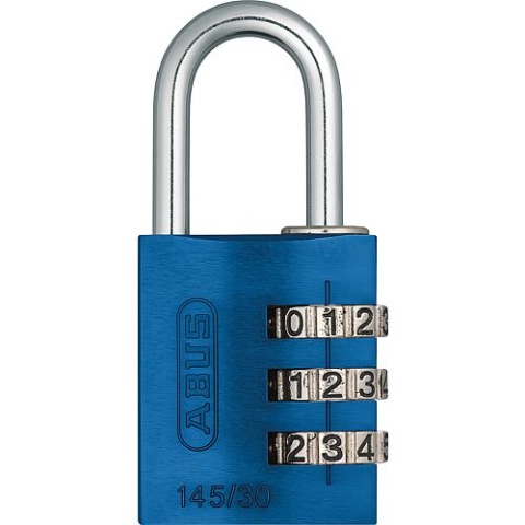 ABUS aluminium hangslot type 145/40 blauw 48807 8 NIEUW