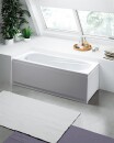 Evenes Body Shape Baignoire EKON WxHxD:1600x435x700mm,Capacité:110l Acrylique,blanc Nouveau