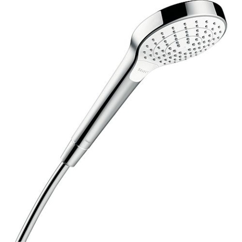 hansgrohe doccetta Hansgrohe Croma Select S Vario 4 tipi di getto Ø 100 mm bianco/cromo 26802400 NUOVO