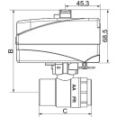 Primera electroválvula de bola de 2/2 vías 3/4 tipo EMV 110 220/9G30-K rosca interior x rosca interior Nuevo