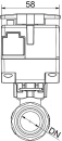 Primera electroválvula de bola de 2/2 vías 1 tipo EMV 110 220/9G30-K rosca interior x rosca interior Nuevo