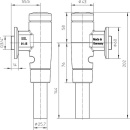 NIL WC-Druckspüler Nil Nilplus Nova, DN20(3/4") 1110 NEU