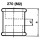 Hermann Schmidt malleable cast iron fitting galvanised no.270 socket d = 2 1/2 NEW