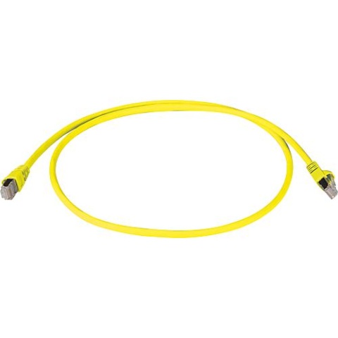 Telegärtner patchkabel Cat. 6A (IEC) MP8 FS 500 LSZH-25,0 m, geel L00006A0051 NIEUW