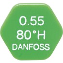 Danfoss mondstuk 0.40/80° H speciale uitvoering LE 030H8704 NIEUW