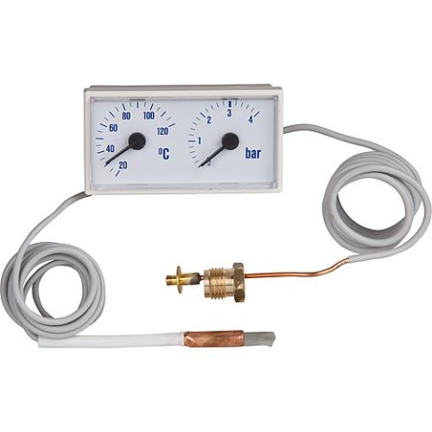 Thermomanometer voor Buderus 7099105 Nieuw