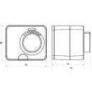 actuador evenes MM230.5.60 5Nm, 60seg./90°, 230V, con kit de montaje AMM1 NUEVO