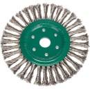 Lessmann round brush knotted stainless steel wire 0.50 mm...