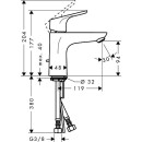 hansgrohe Mitigeur de lavabo Hansgrohe Focus 100 saillie 119 mm chromé 31607000 NOUVEAU