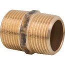 Red brass threaded fitting double nipple type 3280 2...