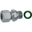 Stainless steel screw-in fitting G 3/8 cyl. x 10 mm incl....