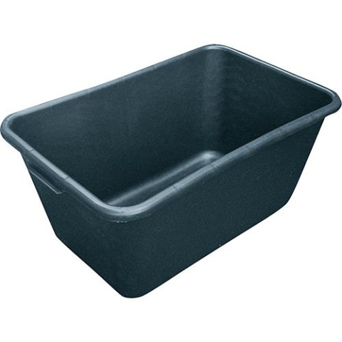 Caja de mortero GreenLive 65 litros negro, PU = 3 piezas NUEVO