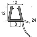 Hüppe Afvoerprofielset Combinett 2003 voor 8mm glas...