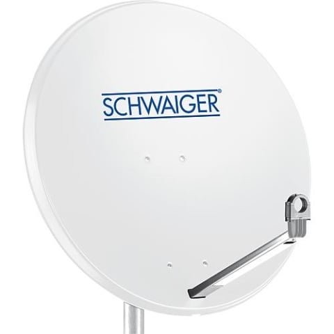 SCHWAIGER 75cm Offset antenne Aluminium Lichtgrijs RAL 7035 SPI988.0 NIEUW