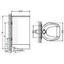 CLAGE accumulatore a parete 100Ltr a doppio circuito tipo SX 100 senza fusibile dimensioni 4100-43100 NUOVO