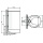 CLAGE accumulatore a parete 100Ltr a doppio circuito tipo SX 100 senza fusibile dimensioni 4100-43100 NUOVO