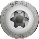 SPAX śruba z łbem walcowym SPAX® stal nierdzewna A2 gwint częściowy T - STAR Plus ø 8,0 x 80 mm, PU 50 sztuk 4003530176760 NOWOŚĆ