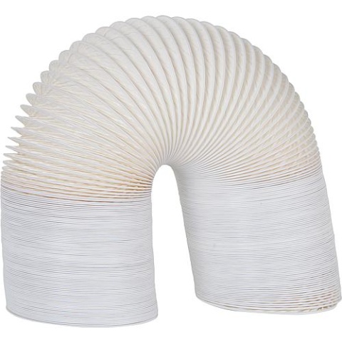 Tuyau flexible en plastique 125 pour hottes aspirantes blanches type 1086 DN 125 /Rôle 6m NOUVEAU