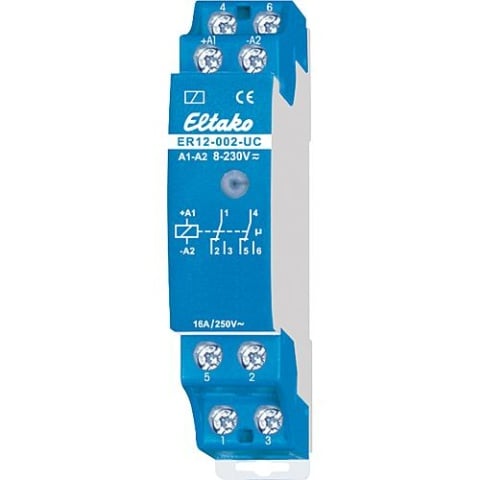 Eltako Relais de commutation Eltako ER12-002-UC 22002601 NOUVEAU