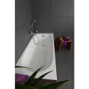 Baignoire VERONA LxHxP : 1600x395x700 mm Contenu : 120 l acier émaillé blanc 723736521A NOUVEAU