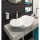 Evenes design top WC EMMA WxHxD:561x151x365mm en fonte minérale Nouveau