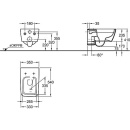 GEBERIT WC wiszące Geberit ICon Square biały, bez rantu...