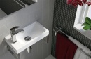 WC superior de diseño Evenes LENA AnxAlxP: 400x91x220mm de fundición mineral Nuevo