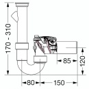 KESSEL Kessel-Rückstauverschluss Staufix 73052...