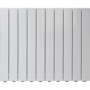 fondital Radiateur en aluminium Blitz Super B4,600/100- 6Graves blanc, RAL 9010 NOUVEAU