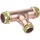 Aalberts copper press fitting V-contour T-piece reduced 28x18x28 type P5130 5130RVW281828 NEW