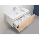 Evenes vanity unit + ceramic washbasin series ELA body...