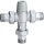 Thermostatic mixing valve 5213 adjustable, chrome-plated, 3/4" Adjustment range: 30°C to 50°C 521303 NEW