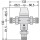 Thermostatic mixing valve 5213 adjustable, chrome-plated, 3/4" Adjustment range: 30°C to 50°C 521303 NEW