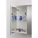 Evenes armoire de toilette avec éclairage blanc brillant 2 portes 700x798x205/340 Nouveau