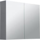 evenes Armoire de toilette Blanda optique alu 2 portes...