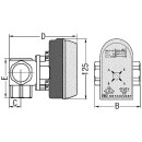 First 3-Wege Umschaltventil Rotodivert EMV 110 F3L, DN20...